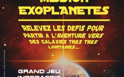 Mission Exoplanetes à la Maison des Jeux en octobre 2023