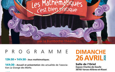 Maths à l’Oriel 2026 – « Les mathématiques, c’est bien pratique »
